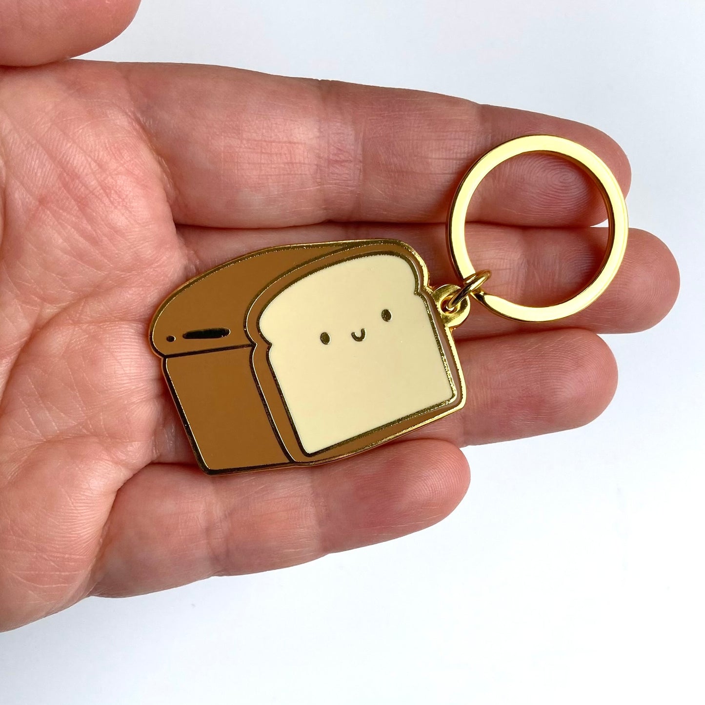 Bread Loaf Keychain