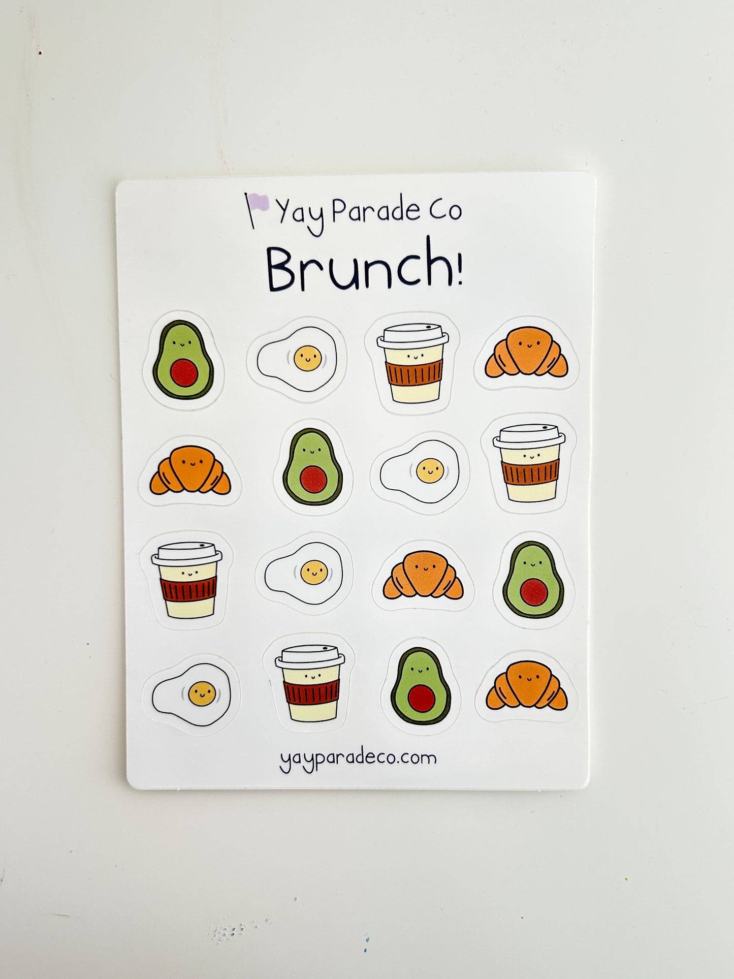 Brunch Sticker Sheet