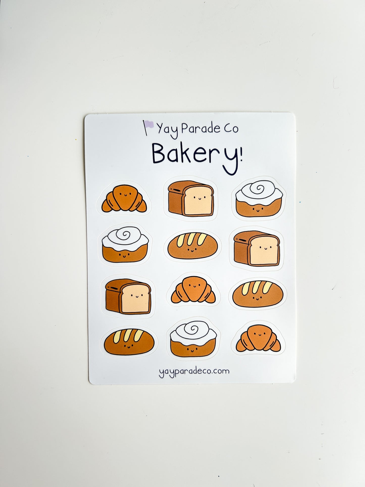 Bakery Sticker Sheet