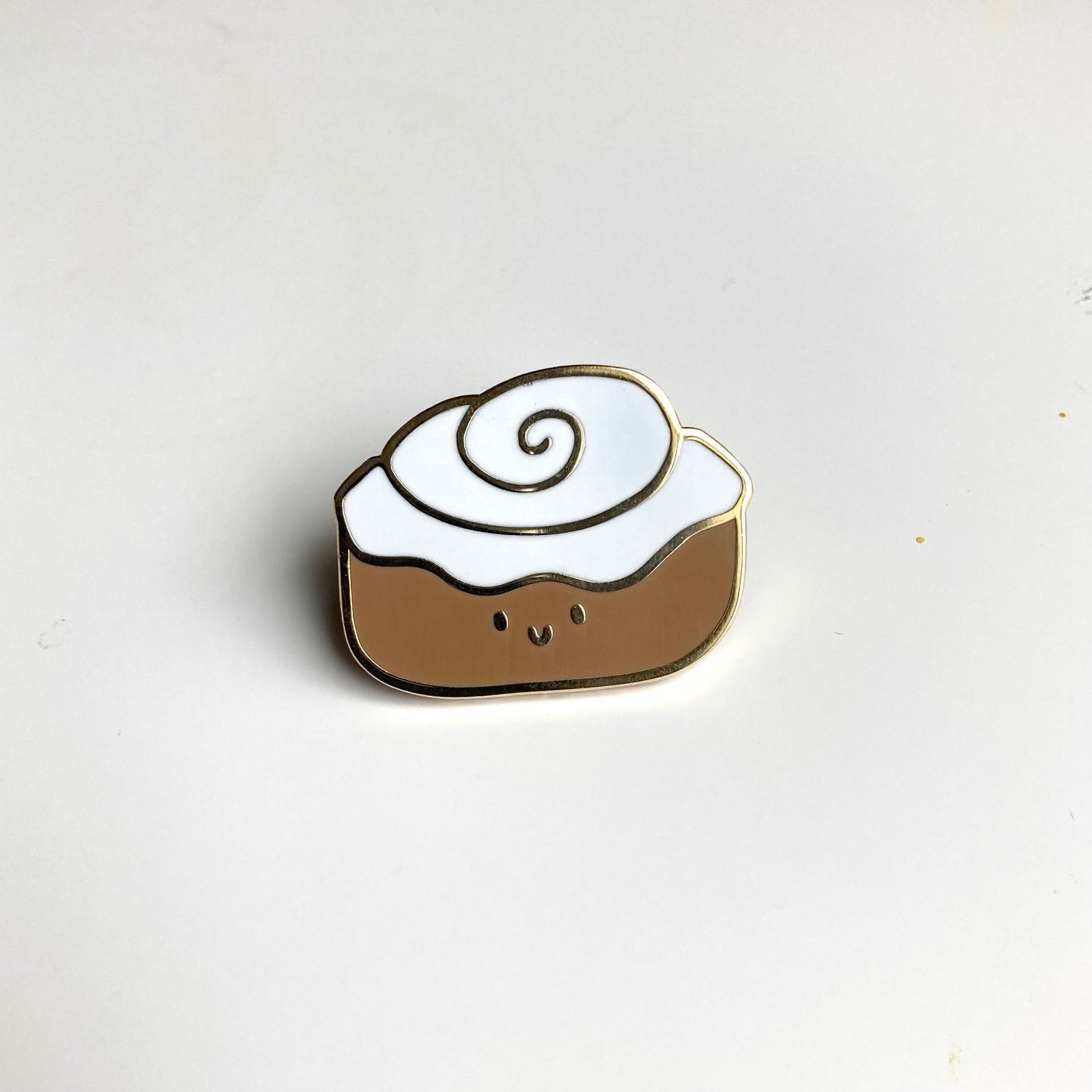 Cinnamon Roll Enamel Pin