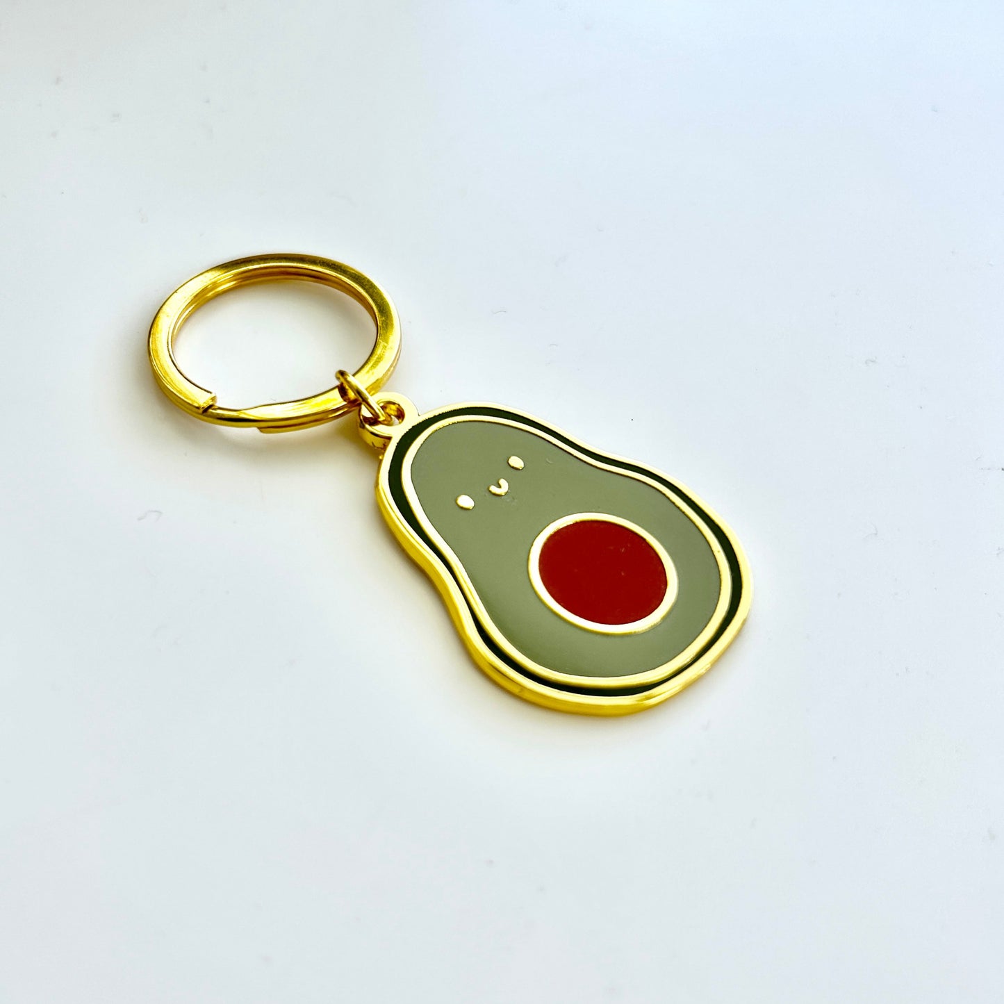 Avocado Keychain