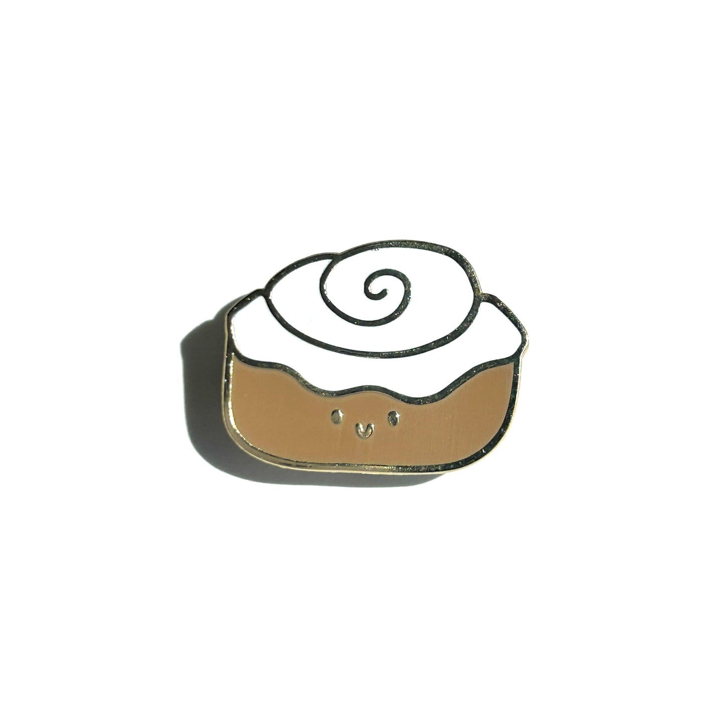 Cinnamon Roll Enamel Pin