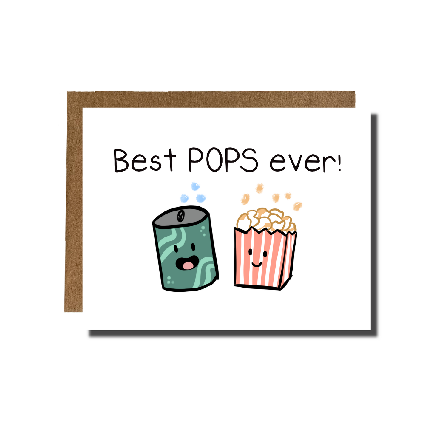 Best Pops Ever Dad Card
