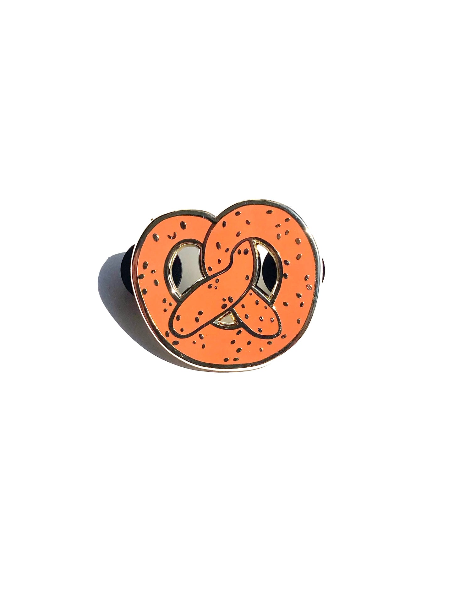 Pretzel Enamel Pin