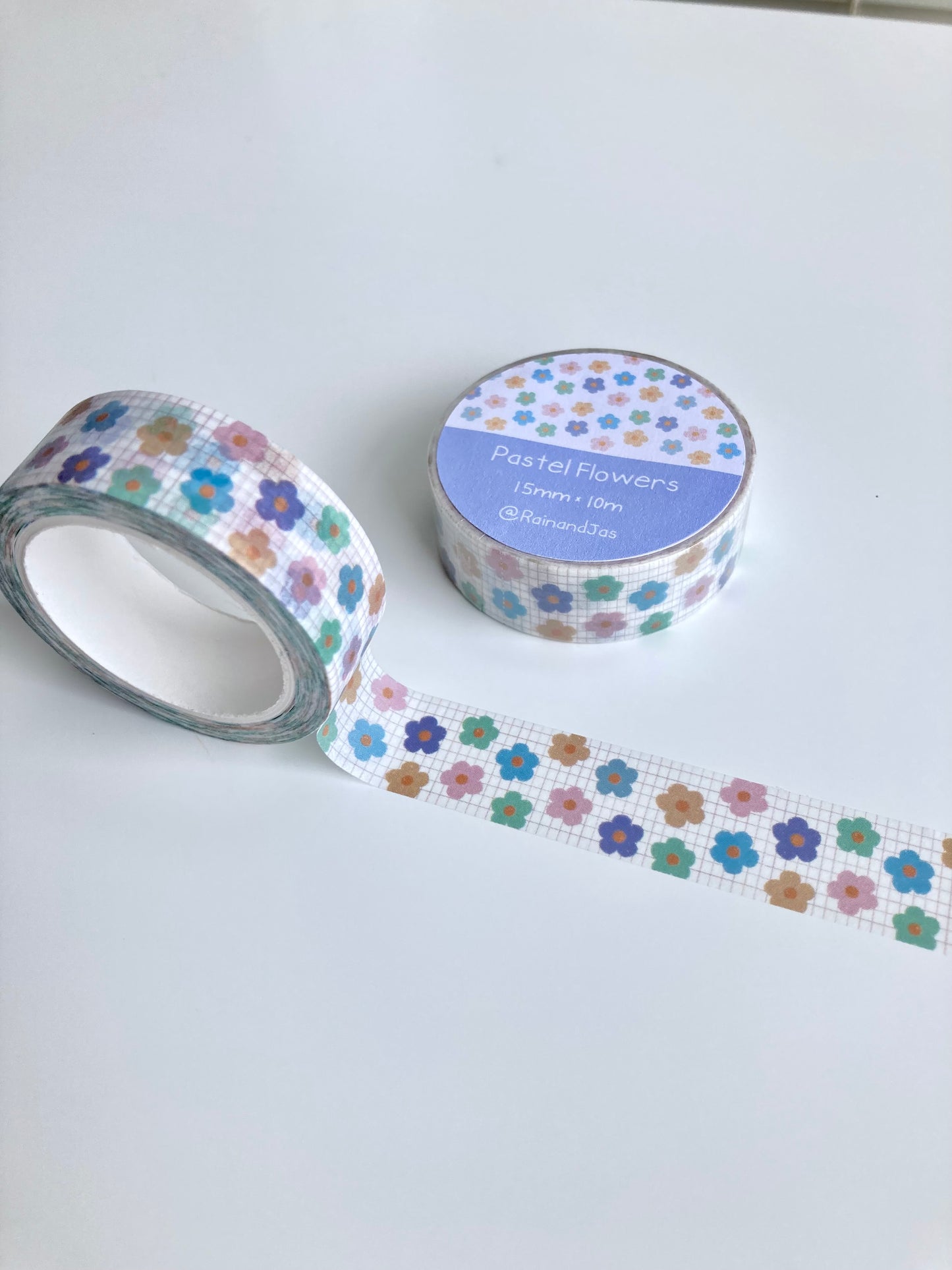 Pastel Floral Washi Tape