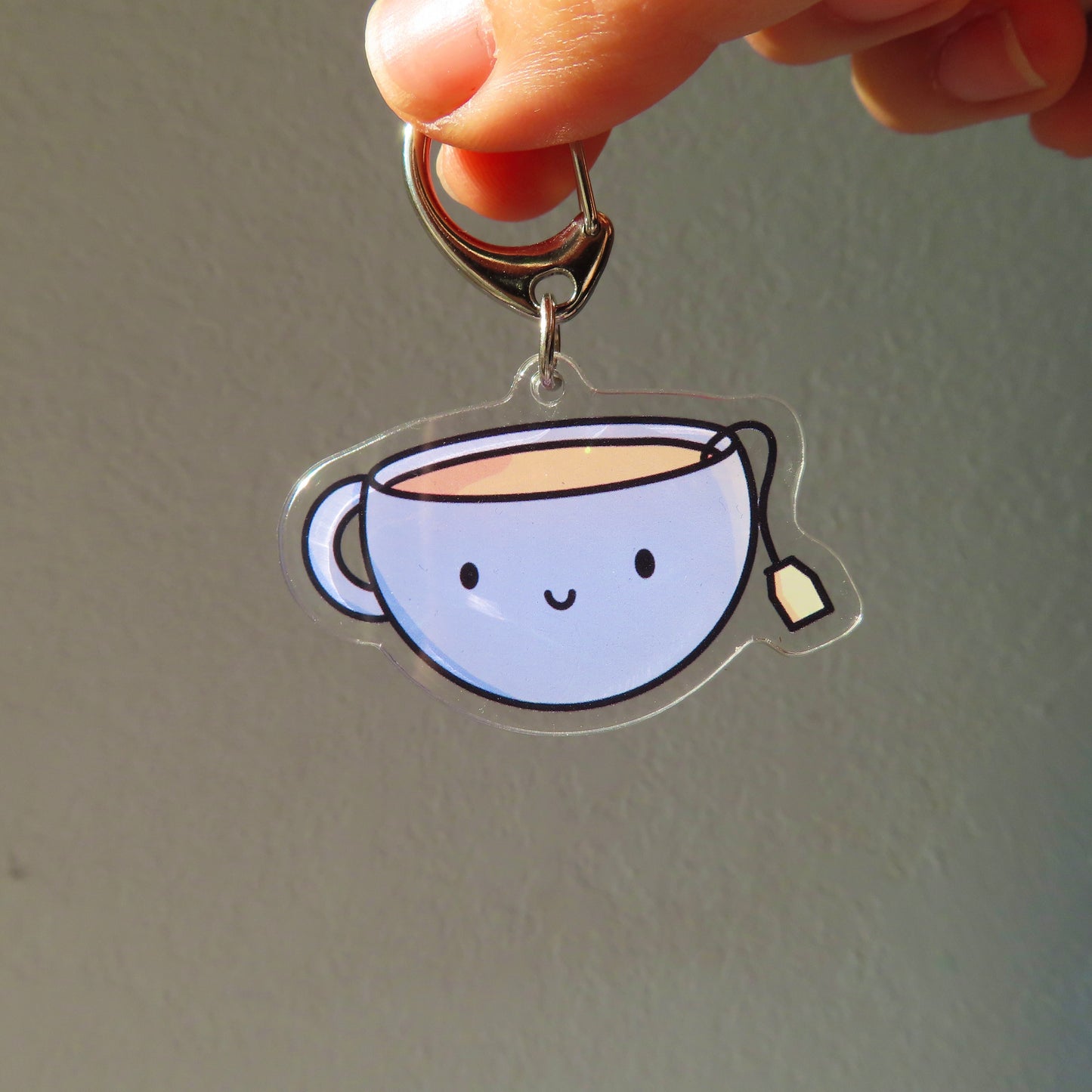 Teacup Acrylic Keychain