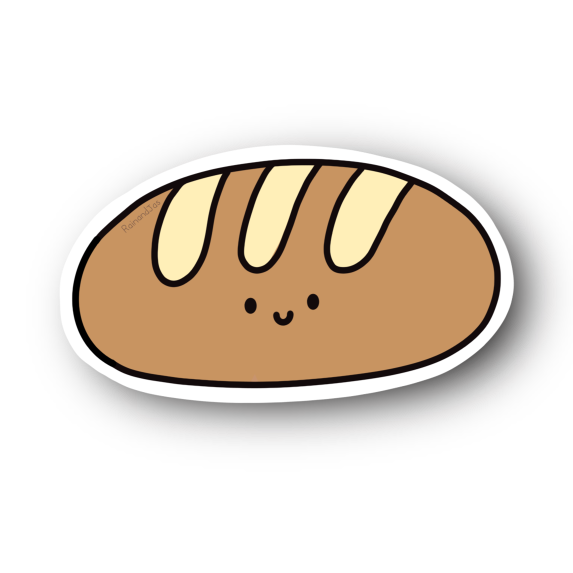 Baguette Vinyl Sticker