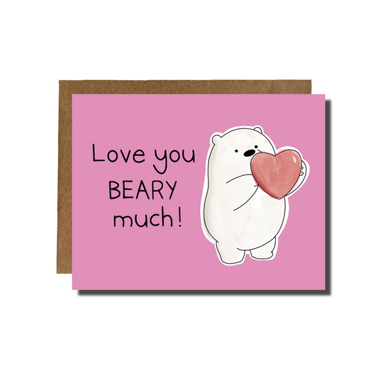 Love you Beary Much Card