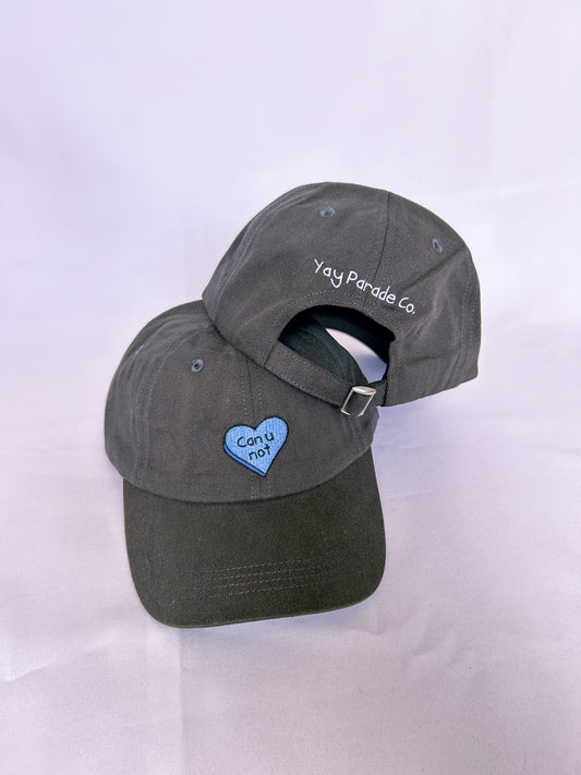 Can You Not Charcoal Hat