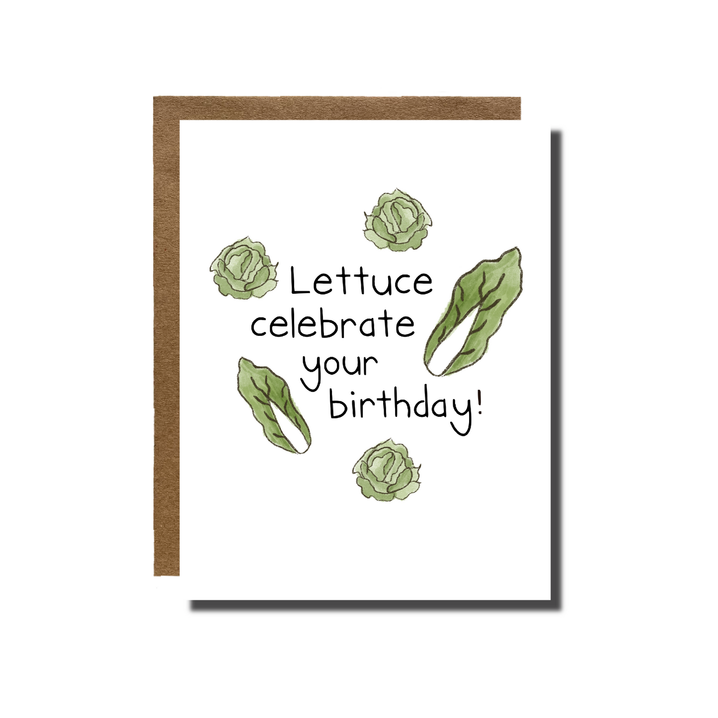 Lettuce Celebrate Your Birthday Card