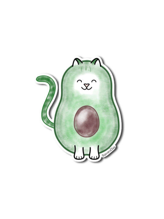 AvoCATo Vinyl Sticker